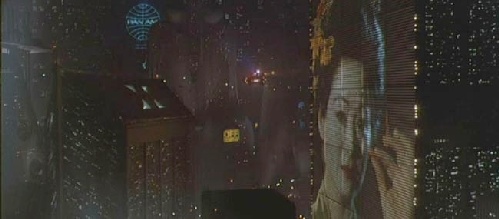 The Millennium Falcon Building in Blade Runner